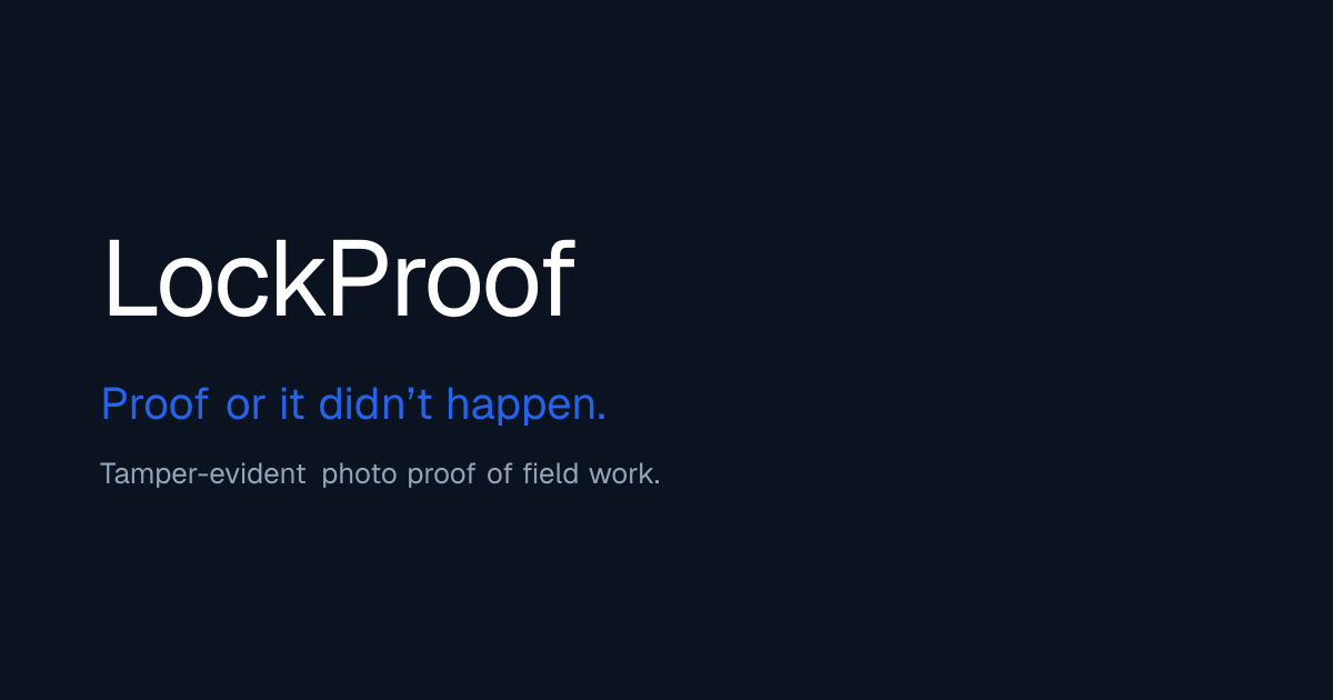 I built a B2B SaaS where field workers verify jobs through a text link instead of installing an app logo